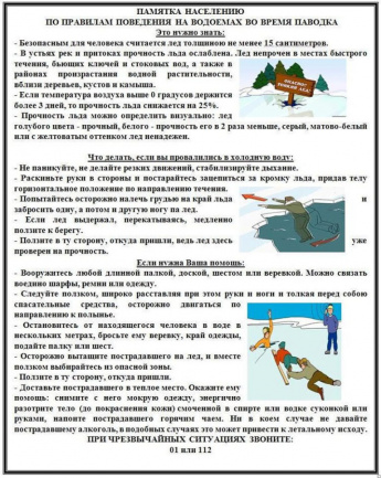 Берегите свою жизнь! ИНСТРУКЦИЯ ПО ОБЕСПЕЧЕНИЮ БЕЗОПАСНОСТИ ЛЮДЕЙ НА ВОДЕ (ЛЬДУ) В ПЕРИОД ЛЕДОХОДА И ПАВОДКА